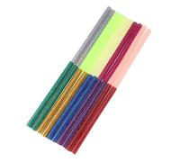 STOBOK 72 Piezas Barras De Pegamento Termofusible De Colores Barra De Purpurina 7 * 100mm Para Artesanía Decoración Reparación