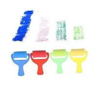 STOBOK 8piezas Pincel De Esponja para Pintar Rodillo De Pintura De Esponja Juego De Brayers para Dibujo para Artistas y Pintores Proyectos De Arte