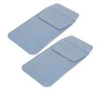 STOBOK Bolsa Protectora para Bolígrafos de Cuero Sintético Capacidad para 2 Unidades, Organizador Compacto para Uso en Hospitales y Consultas Médicas para Enfermeras y Doctores