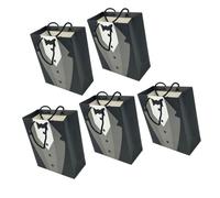 STOBOK Bolsas Para 5 Piezas Bolsas De Boda Bolsa De De Novio Bolsa De Del Novio Bolsas De Para Padrinos De Boda Bolsas De Compra Dama De Honor Recuerdo Papel