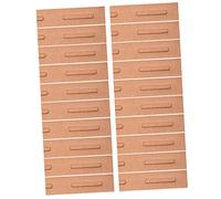 STOBOK Cartuchera de Papel Plegable - Funda Protectora para Bolígrafo y Portalápices Simple - 30 Piezas para Pluma - Estuche de Gerente