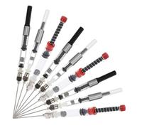 STOBOK Convertidor de Tinta para Plumas Estilográficas 3,4 Mm y 2,6 Mm, Juego de 9 Piezas Resorte, Compatible para Caligrafía y Recarga de Tinta, Accesorios Portátiles para Escritura