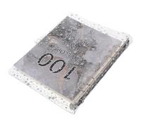 STOBOK cuaderno para ahorrar dinero sobre de bandeja de monedas partes solidas cadena de mano libro de ahorros libro retos de ahorro carpeta de desafíos de ahorro mensual páginas