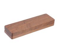 STOBOK Estuche para Bolígrafos Caja de Lápices de Madera Organizador Decorativo para Bolígrafos para Escritorio o Obsequio de Oficina Material