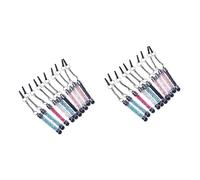 STOBOK Lápiz para Teléfono 20 Piezas Capacitivas De Brillo Bolígrafos De Cristal Lápiz Óptico De Diamante Colgante Universal Lápiz Óptico para Tableta