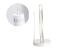 STOBOK Soporte De Papel Higiénico De Plástico Vertical para Cocina Decoración del Hogar Porta Toallas De Papel Contemporáneo Servilletero para Mostrador