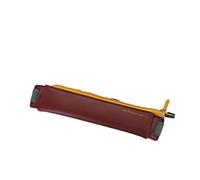 STOBOK Sostenedor De La Pluma De La PU Bolsa Especial Billetera Cinturón Bolígrafo Organizador Bolsitas Transparentes con Cremallera Caja De La Pluma De La PU