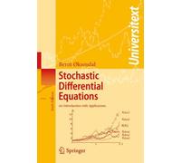 Stochastic Differential Equations: An Introduction With Applications, 6Th Edition