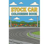 Stock car colouring book
