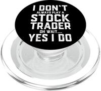 Stock Day Trader Vestuario Acciones Valores Broker Trading PopSockets PopGrip para MagSafe