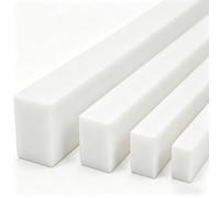 Stock de barra plana plástico rectangular ABS | Blanco 500x70 mm 10-30 mm for fresado CNC, fabricación de carcasas robóticas(30mm)