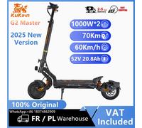 KUKIRIN-patinete eléctrico G2 Master, Scooter Original con Motor de 2x1000W, batería de 52V y 20,8 KUKIRIN G2 Master