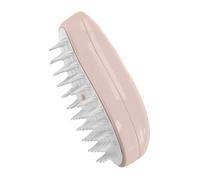 Stock Lider-Cepillo de vapor para gatos, cepillo de pelo de gato con vapor, nuevo cepillo limpiador de vapor 3 en 1, cepillo limpiador de vapor para mascotas, cepillo de pelo para mascotas (ROSA)