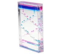 Stock Lider-Temporizadores De Movimiento Líquido, Burbujeador Arena Movimiento Reloj, Aceite para Alivio De Estrés Y Juegos Sensoriales, Decoración De Escritorio E Interiores, Relajación (Cuadrado)