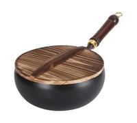Stock Pot Lid, Nonstick Frying Pan, Safe Reusable Cookware, Soup Stew Casserole, Even Heat Distribution for Perfect Meals, Stewing, Boiling, Simmering, Braising, Cooking, 9.45x4.33x17.72 Inches