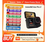 [Stock UE] Insta360 Ace Pro 2, Cámara de Acción Sumergible 8K, Chips Duales de IA, Sensor de 1/1.3 Pulgadas, AcePro 2 Nuevo Dual Battery