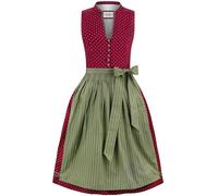 Stockerpoint Bella Dirndl Vestido, Burdeos, 36 para Mujer