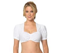 Stockerpoint Bluse B-3030, Camisa para traje tradicional alemán, Mujer, Blanco (Weiß), 38