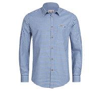 Stockerpoint Camisa tradicional OC-Martl | a cuadros | Comfort Fit, azul, M