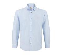 Stockerpoint Camisa Tradicional para Hombre Ralf, Azul Claro, 3XL