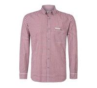 Stockerpoint Campos3 Camisa Tradicional, Rojo (Bordeaux), L Hombres