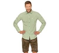 Stockerpoint Campos3 Camisa Tradicional, Verde (Verde Oscuro), S Hombres