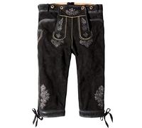 Stockerpoint Justin4 - Pantalones de Piel para Hombre, Negro Enfocado, 56