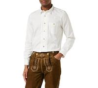Stockerpoint Mika2 Trachtenhemden, Blanco, M para Hombre
