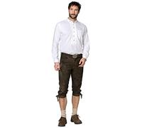 Stockerpoint Sigmar4 Pantalones de Piel para Traje Region, Bisonte Encrespado, 52 para Hombre