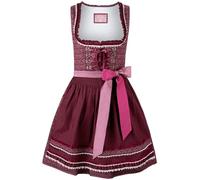 Stockerpoint Vestido Dirndl Kim para Ocasiones Especiales para Mujer, Burdeos, 32