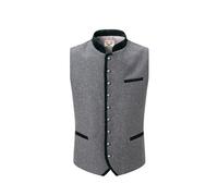 Stockerpoint Weste Alonso, Chaleco de Traje Tradicional Para Hombre, Gris (Grau-Forest), X-Large (Talla fabricante: 56)