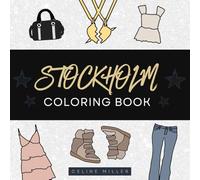 Stockholm Style Coloring Book : Coloring Book for Teen Girls - Fashion Coloring Book For Girls - Aesthetic Coloring Book