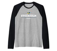 Stockholm Sweden Camiseta Manga Raglan
