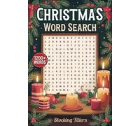 Stocking Fillers: Christmas Word Search for Adults: 1200+ Words, Large Print Word Find Puzzles with Solutions, Fun Holiday Activity Book for Women and Men (UK Edition)