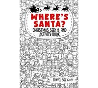 Stocking Fillers for Kids: Where’s Santa? Christmas Seek & Find Activity Book