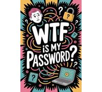 Stocking Fillers for Men: Password Book: WTF Is My Password: Alphabetical With Tabs: Funny, Small and Clever Gift for Seniors, Adults or Forgetful Boys