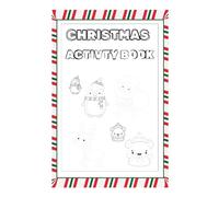 Stocking Stuffer Activity Color Book: Christmas Activity Color Book 32pg