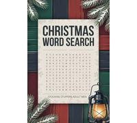 Stocking Stuffers Adult Men: Christmas Word Search: Activity Book for Him with Answers
