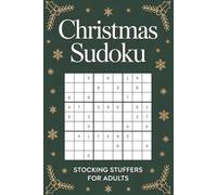 Stocking Stuffers for Adults: Christmas Activity Book with Sudoku - A Thoughtful Holiday Gift for Men and Women