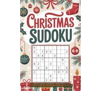 Stocking Stuffers for Adults: Christmas Sudoku Book: 120 Brain Games with Answers - Very Easy, Easy, Medium, Hard, Expert Puzzles for Men and Women