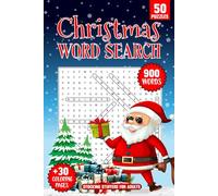 Stocking Stuffers for Adults : Christmas Word Search: Engaging Puzzles with a Touch of Adult Coloring for Relaxation and Festive Fun, Perfect for Every Man and Woman (Stocking Stuffers Adults)