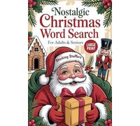 Stocking Stuffers For Adults: Nostalgic Christmas Word Search: Relaxing Large Print Holiday Word Search Puzzles for Seniors, Adults, and Christmas Lovers