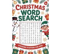 Stocking Stuffers for Kids: Christmas Word Search: A Fun Holiday Puzzle Book for Boys and Girls Ages 6-12, Perfect Christmas Gift