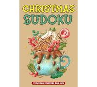 Stocking Stuffers For Men: Christmas Activity Book with 200 Sudoku Puzzles for Men, husband, Dad, Adults, Seniors, Fun Christmas Gifts Ideas