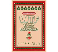Stocking Stuffers for Men: Password Book: Funny Gag Gift for Coworkers, Notebook for Women, Men, Wife, Mom, and Adults (Stocking Stuffers For Adults)