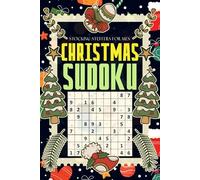 Stocking Stuffers For Men: Sudoku Puzzle Book for Adults, Perfect Stocking Stuffers for Men, Fun Christmas Activity Book