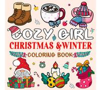 Stocking Stuffers For Teen Girls: Christmas Coloring Book: Bold and Easy Coloring Book For Adults and Teens Relaxation