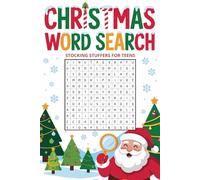 Stocking Stuffers for Teens: Word Search: 100 Christmas Brain Games with Solutions, Puzzle Book for Boys and Girls
