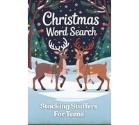 Stocking Stuffers for Teens: Word Search Book: Christmas Puzzle Book with Solutions