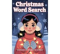 Stocking Stuffers for Women: Christmas Word Search: Relaxing Holiday Activity Book for Adults: Christmas Gifts for Women